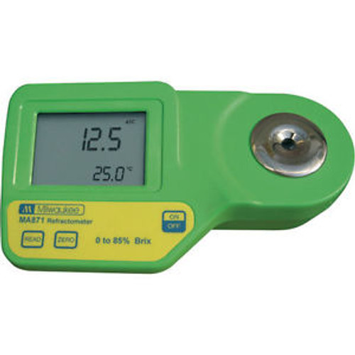 Milwaukee Instruments MA871 Brix Digital Brix Refractometer