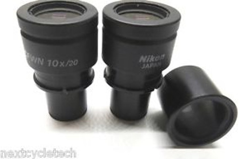 2 of Nikon CFWN 10x/20 Microscope Eyepieces