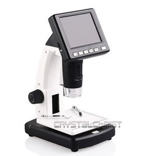 5MP HD 3.5 LCD 500X Desktop Digital MicroScope PC/USB/TV Camera Video Recorder