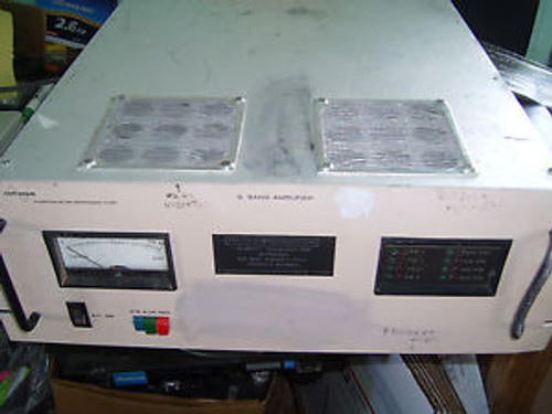 Communication Microwave  COMWAVE  S band amplifier