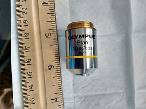 Olympus Plan 10x/0.25 Microscope Objective Lens