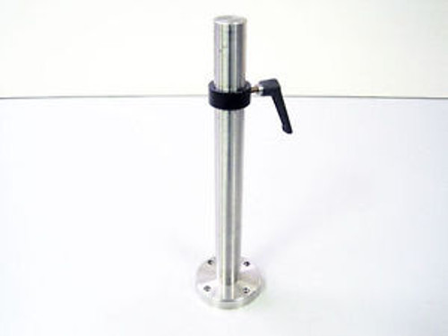 MICROSCOPE STAND POLE ROD 16 INCH WITH STOP COLLAR 1.5 DIAMETER