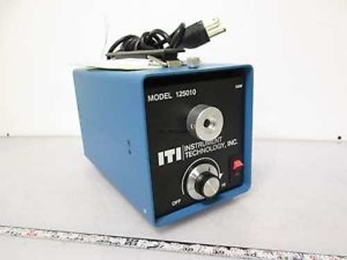 ITI 125010 Fiber Optic Light Source 150W 115VAC 3A 1/4 Bore Halogen Lamp