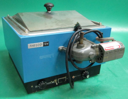 GCA Precision Scientific Thelco 184 Hot Water Bath 66648 With Dayton Gearmotor