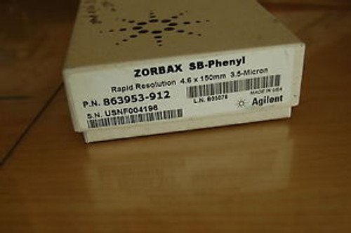 HPLC  column  HP Agilent Zorbax SB-Phenyl 3.5 um  4.6x150 mm   863953-912 stable