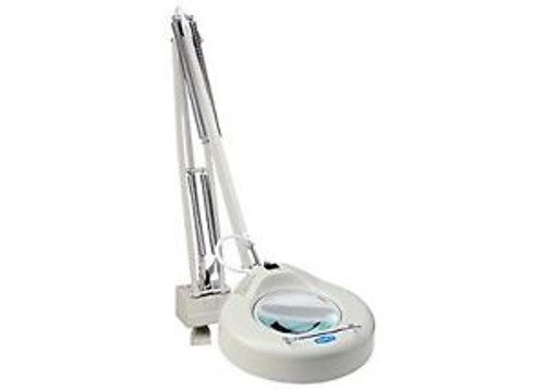 Aven 26501-SIV Magnifying Lamp Provue, 5 Diopter Lens, 22W Fluorescent Bulb