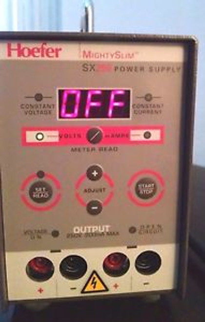 Hoefer Scientific Mighty Slim SX250 DC Power Supply