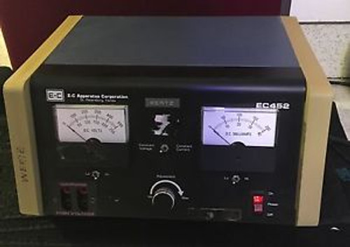 E-C Apparatus Laboratory Electrophoresis HIgh Voltage DC Power Supply EC-452