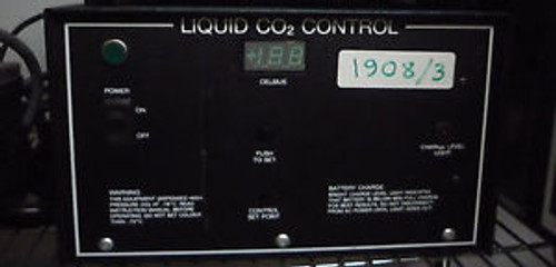 KENDRO LABORATORY PRODUCTS 6593-1 - LIQUID CO2 CONTROL SYSTEM (ITEM # 1908/3)