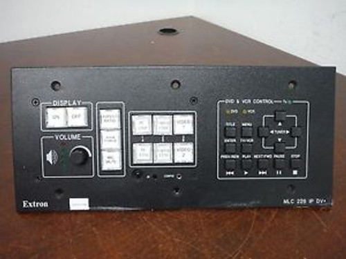 Extron - MLC 226 IP DV+ - Front Panel Wall plate Control - Medialink Controller