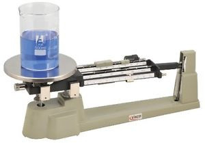 EISCO Eisco Labs Triple Beam Balance, 610g Capacity, 0.1g Sensitivity