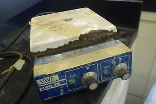 VWR Troemner Scientific Hot Plate Hotplate Stirrer Model 320 Lab Heater 7x7 VWR Troemner Scientific Hot Plate Hotplate Stirrer Model 320 Lab Heater 7x7