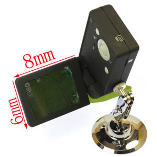 5MP Digital Mobile Microscope 500X HD Portable Camera Foldable 3 LCD Screen US