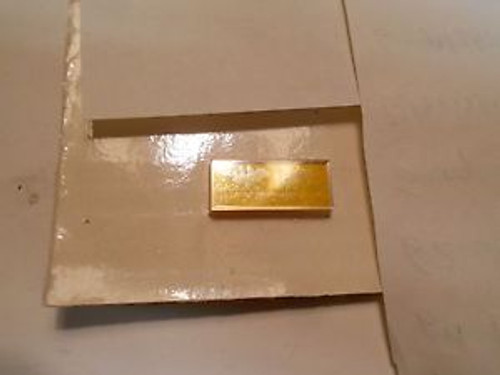 Zinc Selenide Window ZnSe 1.060 x .470 x .140 Thick