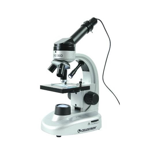 NEW Celestron 44126 Micro360+ Microscope with 2MP Imager