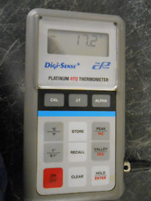 COLE PARMER DIGI-SENSE 93400-00 PLATINUM DIGITAL THERMOMETER