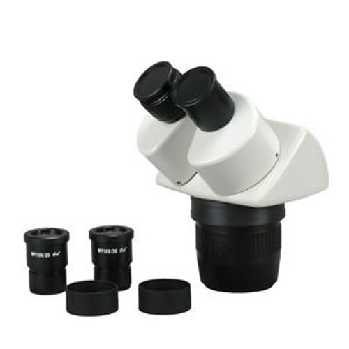 AmScope SW13B 10x-30x Super Widefield Stereo Binocular Microscope Head