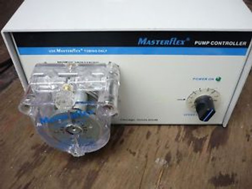 MASTERFLEX PUMP CONTROLLER MODEL NO 7553-50 LOOKS WORKING AND SPEEDING