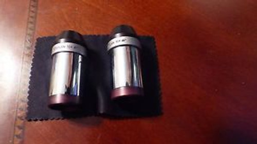 Microscope Part Pair of Leitz 10X Periplan Oculars Eyepieces - Great Condition!