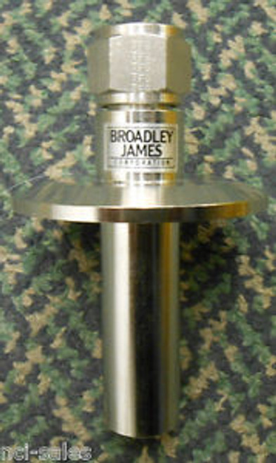 BROADLEY JAMES TUBE ADAPTER 4-1/8 LONG WITH A 2 FERRULE & 0.480 I.D.