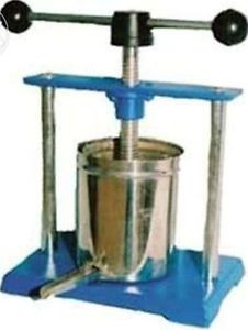 Tincture Press Analytical Instruments aluminum blue