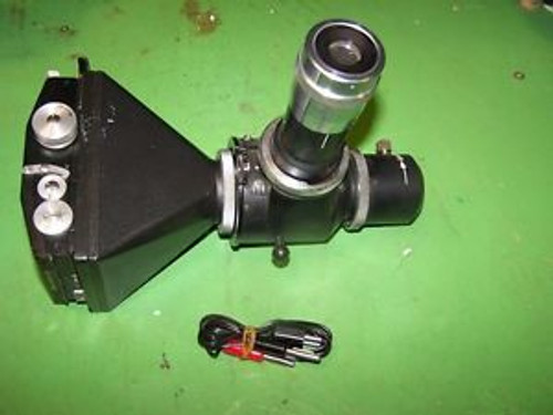 Wild Heerbrugg Microscope Camera Adaptor with Plaubel Roll Film Holder REDUCED