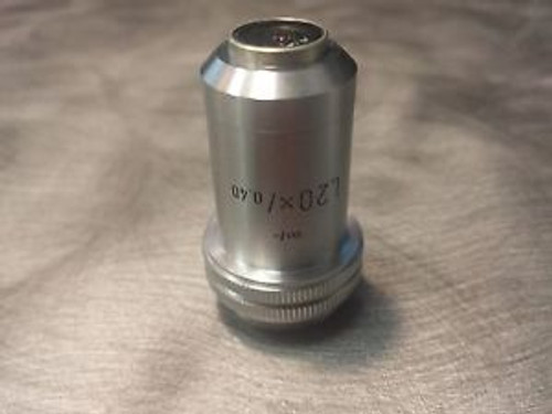 Leitz Wetzler Microscope Objective Lens 20X/0.4 ?/- Germany