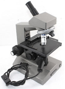 Olympus Monocular CHC Microscope with Quadruple Turret