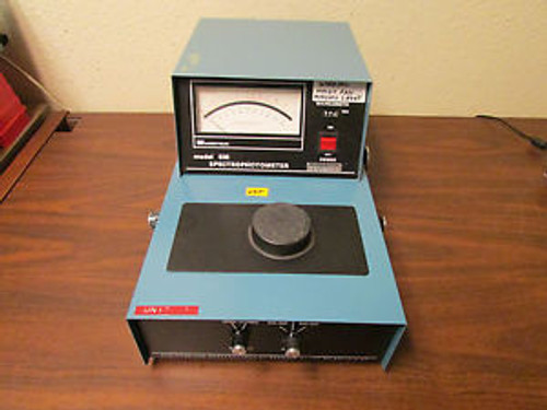 Sargent-Welch SM Spectrophotometer Tested Working Minor Bugs