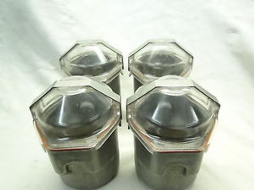 LOT OF 4 IEC DAMON 378-S 525.5 GMS CENTRIFUGE ROTOR SWING BUCKET & LID