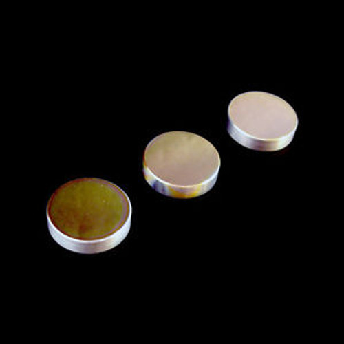 Lot Of 3 Aluminum Laser Optical Filter Lenses