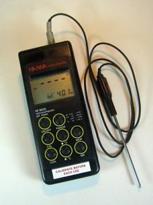 Hanna HI 9025 pH/Ion Meter By Hanna Instruments
