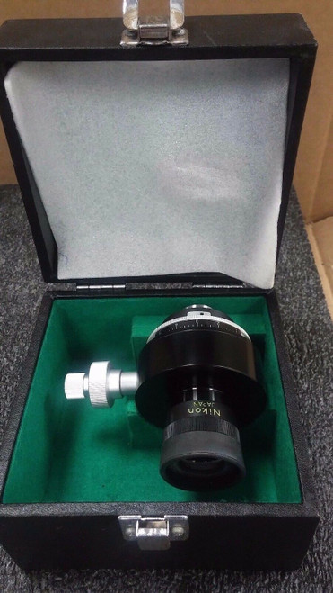 Nikon cf 10X Filar micrometer eyepiece with case