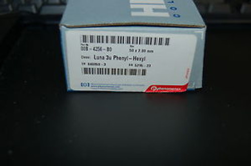 New HPLC column Phenomenex Luna Phenyl- Hexyl 3 um  2x50 mm  00B-4256-B0