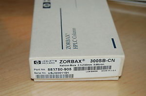 New HPLC column  Agilent  Zorbax 300SB-CN 5 um 2.1x150 mm 883750-905 narrow open