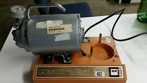 ALLIED HEALTHCARE PRODUCTS GOMCO 402 PORTABLE ASPIRATIONS SUCTION PUMP WORKS!