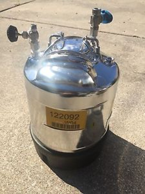 Millipore Corp / Alloy Products Corp. 10 Liter 316L Dispensing Pressure Vessel