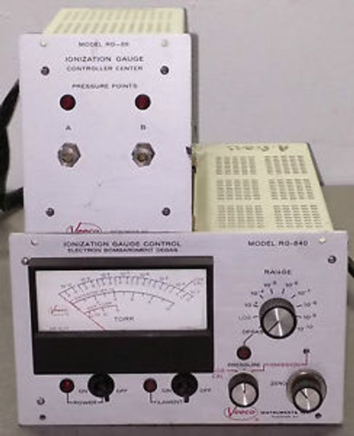 Veeco Instruments Model RG-840 & RG-88 Ionization Gauge Control Center