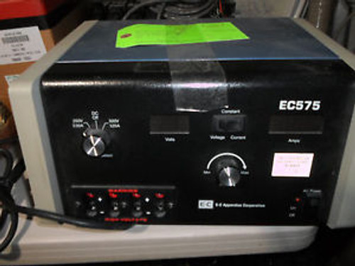 E C Apparatus EC 575 Electrophoresis Power Supply Used