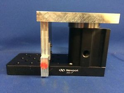 Newport 300-P Optical Rod Platform w/ Custom 5 1/2 x 4 5/8 plate