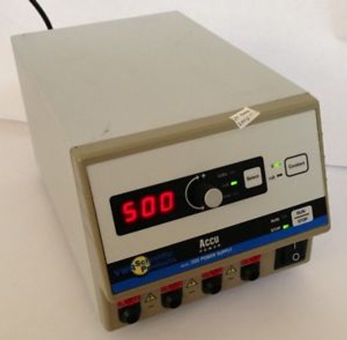 VWR 300 Power SourceTM 300V  Electrophoresis Power Supply