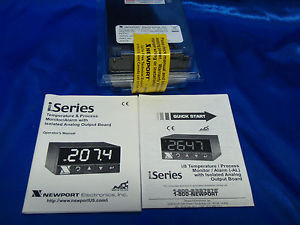 Newport I8A00-DC Temp/Process Monitor Iso Analog Output