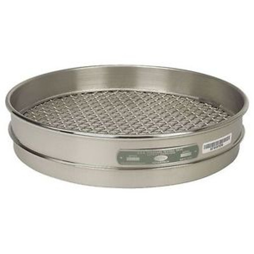 ADVANTECH .265SS12H Sieve, .265, S/S, 12 In, Half Ht