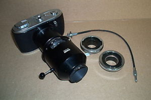 Wild Heerbrugg Microscope Camera Attachment w/ 35mm Camera