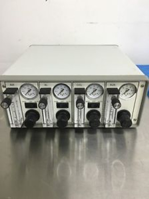 B. Braun Biotech  Lab Multi-Gas Pressure Contromatics Unit w/4x Flow Meter