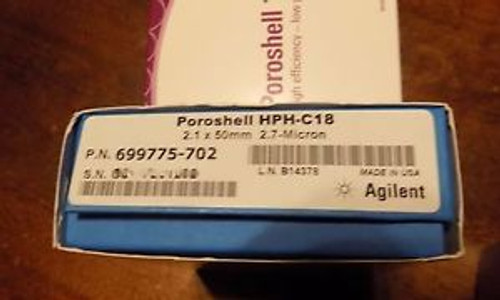 New SIB Agilent Poroshell 120, HPH-C18, 2.1 x 50mm, 2.7 ??m Chromatography Column