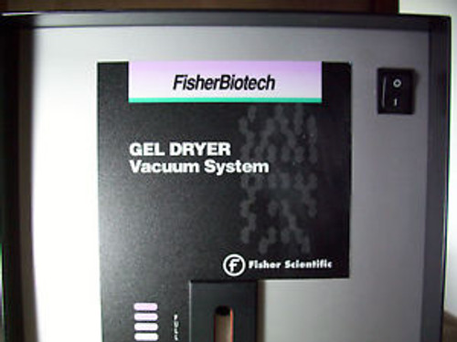 Fisher Biotech Gel Dryer Vacuum System 142601F