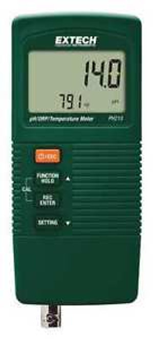 EXTECH PH210 PH Meter, pH Range 0 to 14, 9V Battery