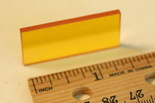 ZnSe Zinc Selenide Window 35mm X 19mm  uncoated