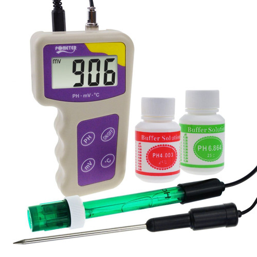 Portable 3 In 1 Ph Mv Orp Temperature Redox Meter Electrode Water Quality Tester